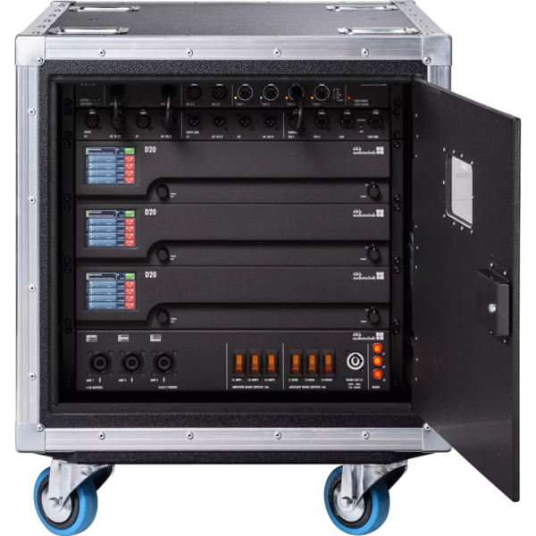 Custom D&B AudioTechnik – D20 Amplifier Racks